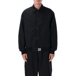 CARHARTT WIP Men's Classic Snap Front Jacket Men BLACK Outerwear